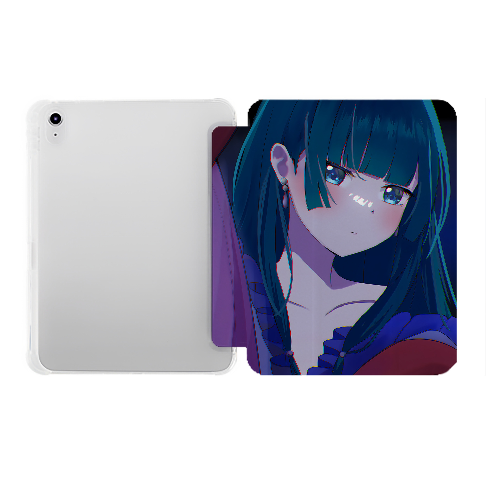 （画像用） 薬屋のひとりごと The Apothecary Diaries IPad ケース ペン収納付き 三つ折りスタンド PUレザー×シリコン 対応機種9.5/10.5/10.9インチ